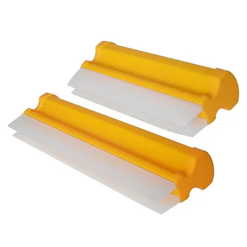 

Dual Row Car Silicone Wiper Blade Brush Squeegee Window Windshield Scraper Window Scraper Wiper Car Styling Accessories 20/30cm