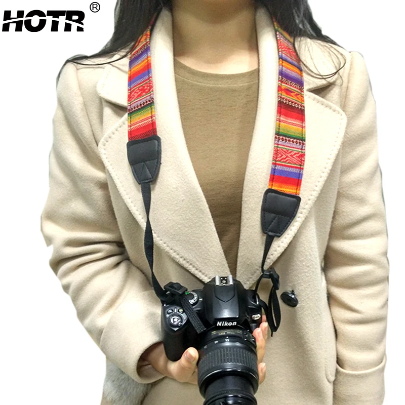 

Fashion Camera Strap Folk-custom camera Wrist band for Neck Shoulder Vintage Canvas Strap for Nikon Pentax Sony Canon DSLR