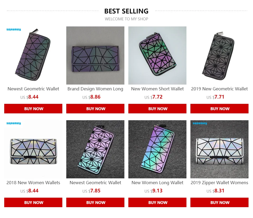 New Women Short Wallet Geometric Luminous Wallet Female Min Clutch Bags Standard Wallet Purse Card Holder Noctilucent purse