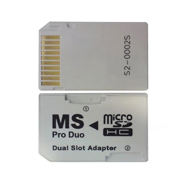 Двойной слот Micro SD для карты памяти Memory Stick Pro Duo адаптер/Reader