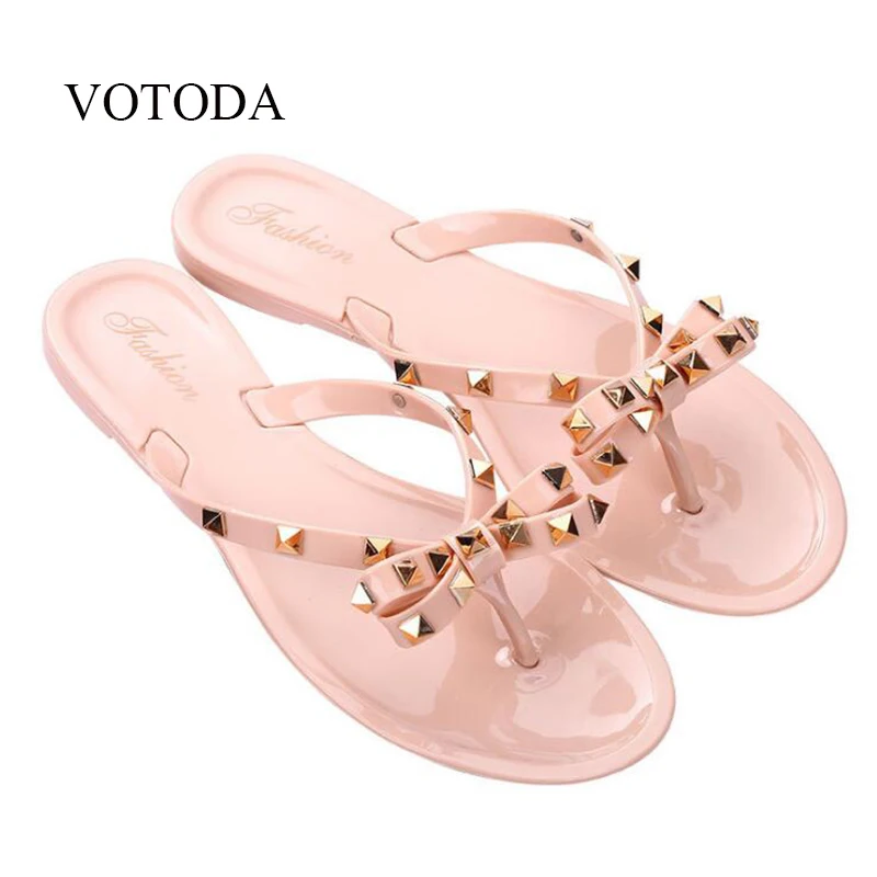 cute flip flops with bows