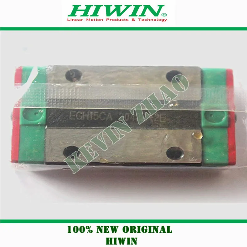 

HIWIN Taiwan made EGH15CA linear bearing sliding block for EGR15 15mm linear guide for CNC Router