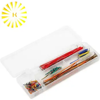 

140Pcs/Lot U Shape Shield Solderless Breadboard Jumper Cable Wires Kit for Arduino Best Quality