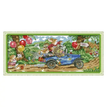 

Wholesale Needlework,Stitch,11CT 14CT Cross Stitch,Sets For Embroidery Kits,Traveling Counted Cross-Stitching