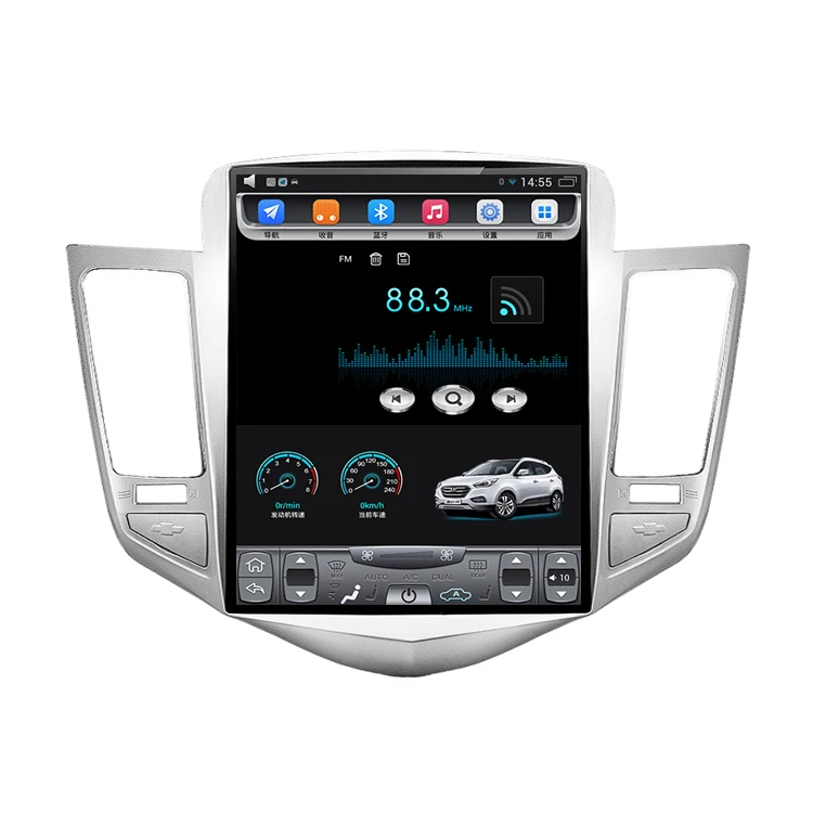 2009 2015 Cruze Lacetti 10 4 дюймов вертикальный сенсорный экран Android автомобильный GPS