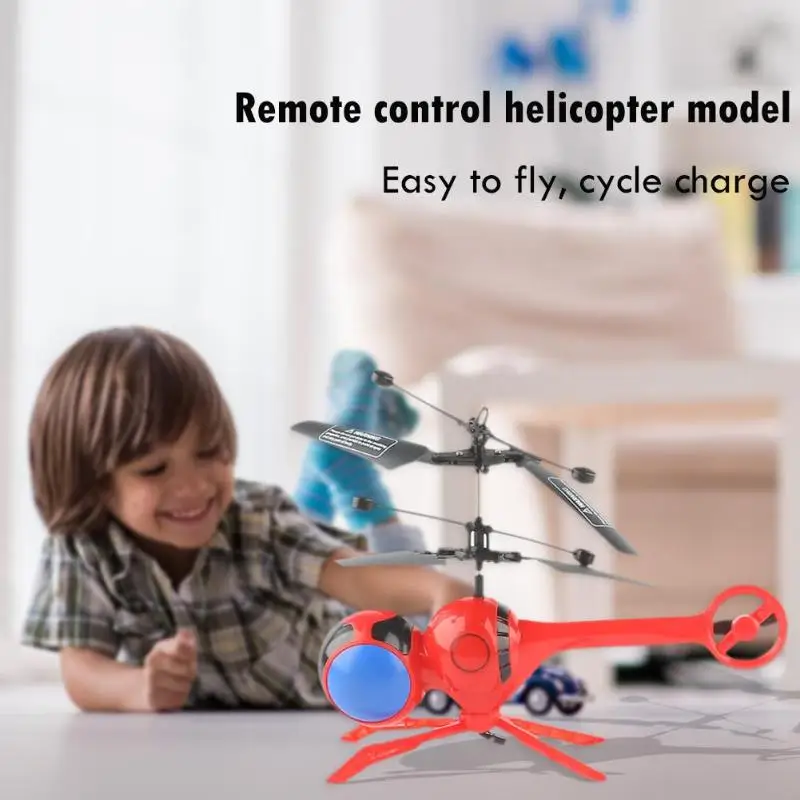 Plastic 3 Channels Remote Control Dragonfly Aircraft Toys Portable cyclic charging up down flying RC Helicopters Outdoor Game