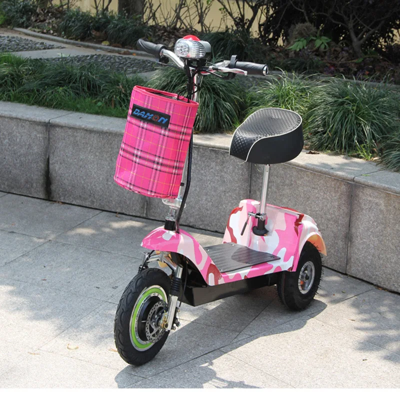 Discount Electric  Scooter  Lithium Battery Three Wheels Factory Wholesale Light And Convenient Motor Citycoco for Men Women Kids 3