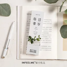 30 шт./упак. письма каждый день Закладка бумага маркеры рекламные подарки канцелярские принадлежности бесплатно for для книг закладки книг