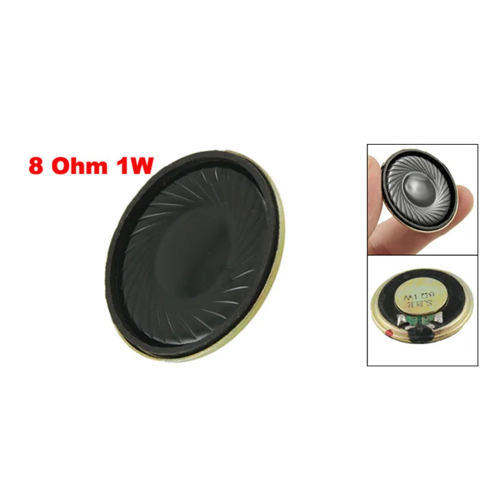 

UXCELL Repair Part 8 Ohm 1W 32mm Diameter Magnet Midrange Speaker