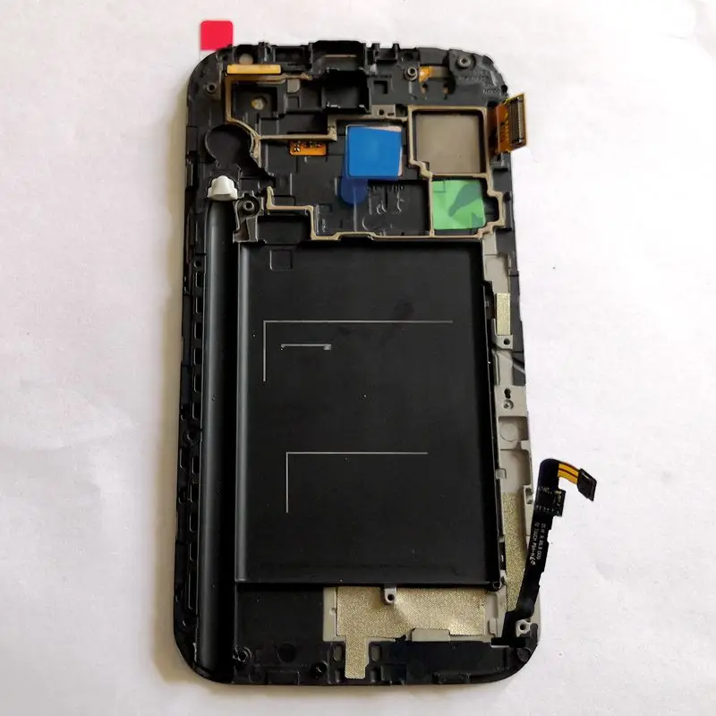 Amoled Per Samsung Galaxy Note 2 N7100 N7105 Schermo Amoled Con Touch Glass Digitizer Frame Assembly Per Samsung Note2