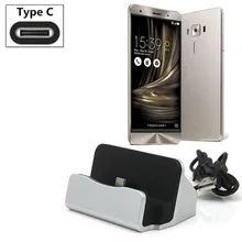 Рабочего синхронизации данных Тип-C USB док-станция Зарядное устройство станции для Xiaomi samsung ASUS ZS570KL ZS550KL ZE620KL ZE552KL зарядки Держатель