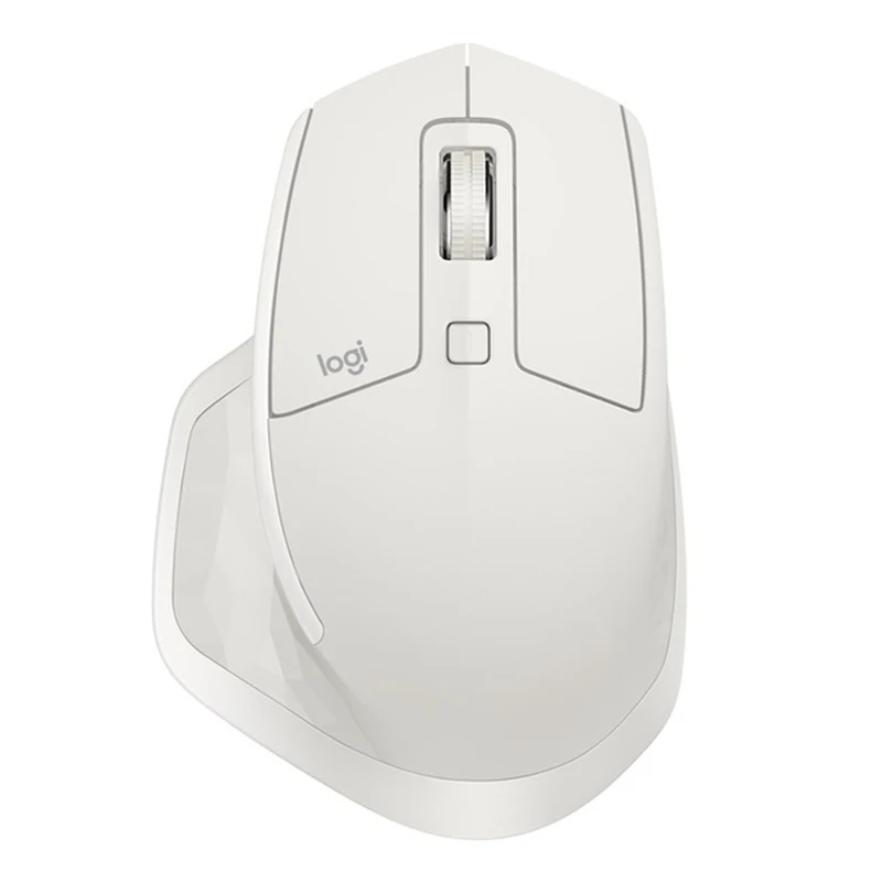 

Logitech MX Master 2S, mano derecha, Laser, RF inalambrica + Bluetooth, 4000 DPI, 145 g, Gris, Blanco