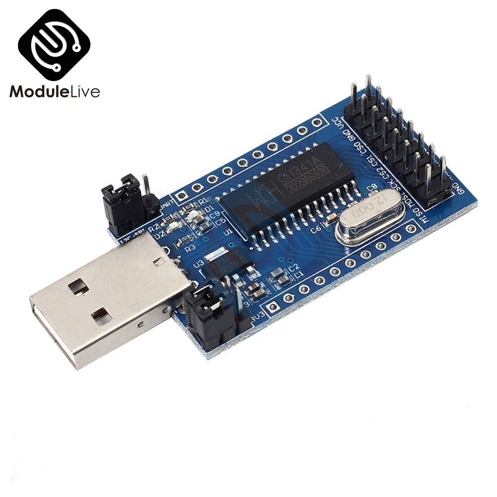 CH341A программист USB к UART IIC SPI I2C интерфейс Конвертор параллельного порта конвертер