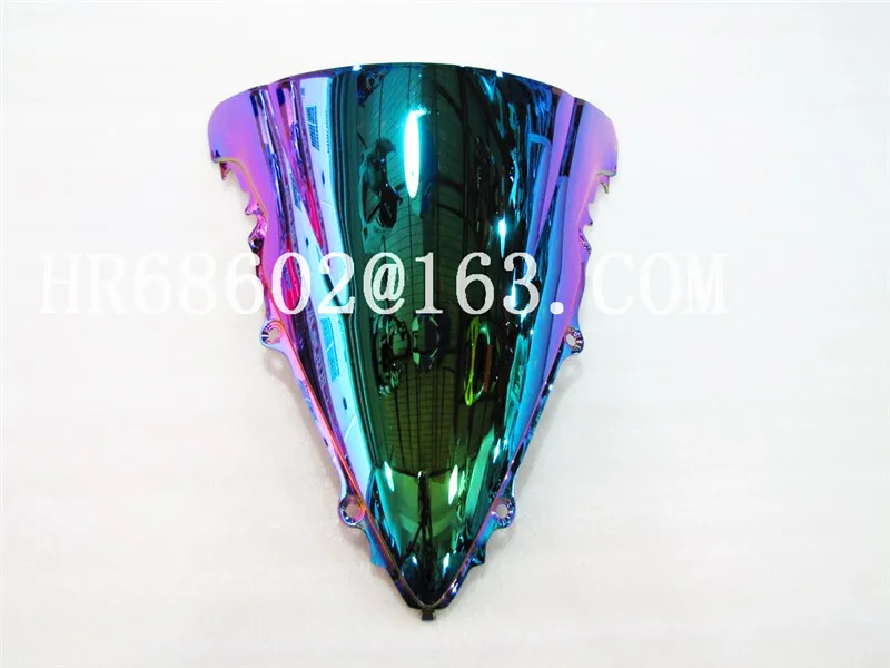 

For Yamaha YZF600 R6 2003 2004 2005 Iridium Windshield WindScreen Double Bubble yzf 600 r6 03 04 05 CC YZF