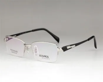 

54-18-140 Pure Titanium Brand Men Super Light Half Rim Progressive Multi-focal Lens Optical Presbyopia Reading Glasses ZJH2062