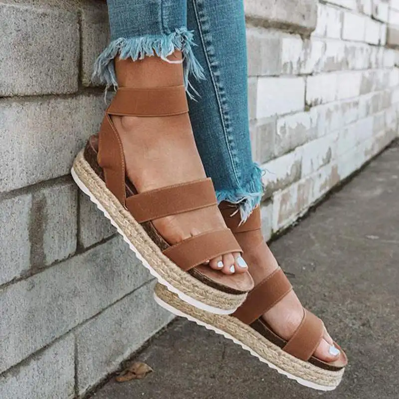 

Adisputent Women Sandals Wedges Torridity Women Heels Sandals 2019 Flat Shoes Platforms Sandals zapatos de mujer