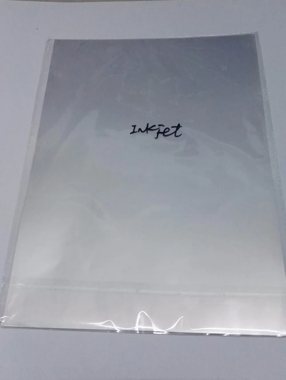

High quality professional special layer 40 micron thickness A4 blank matte silver sticker label paper for INKJET printer