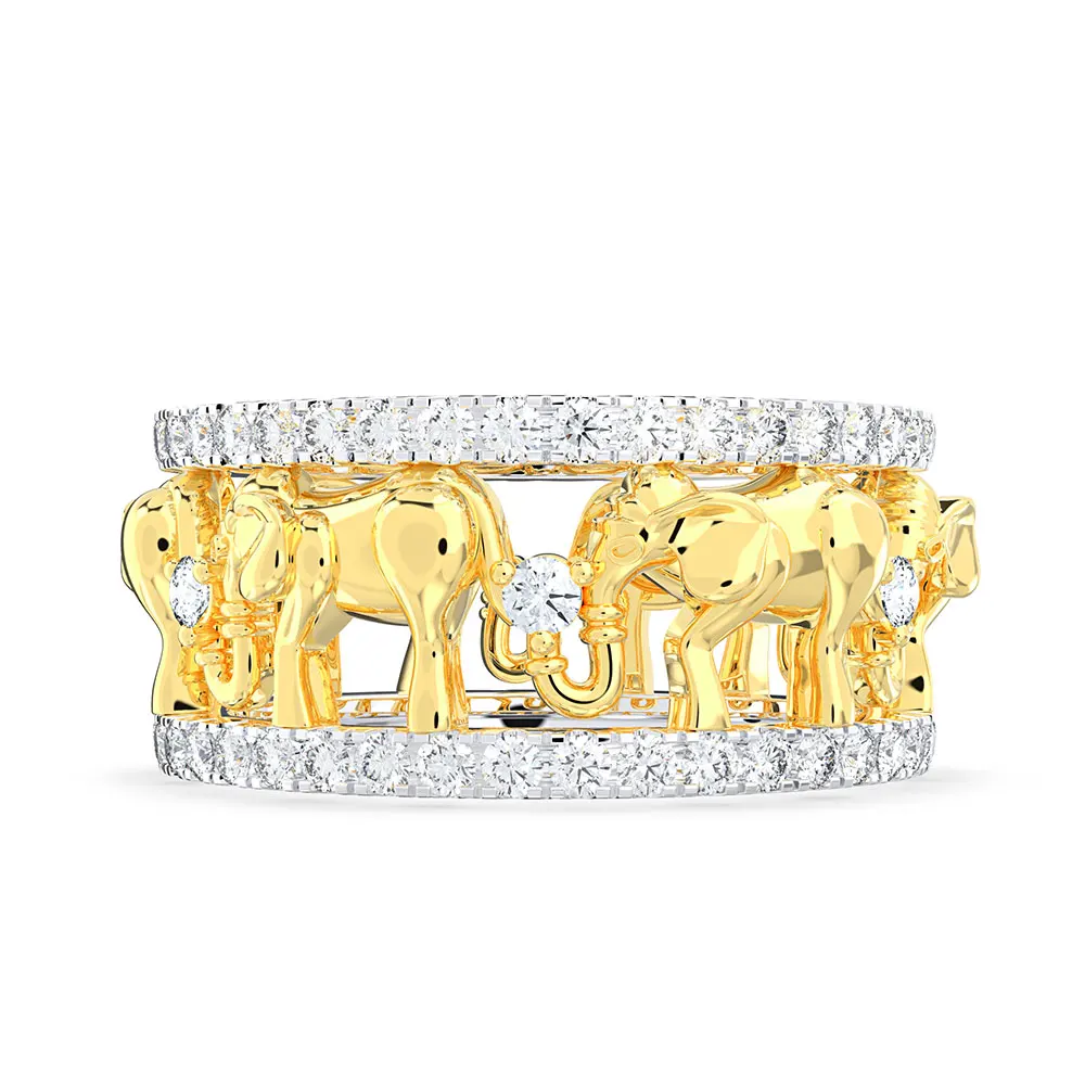 PANSYSEN изысканные роскошные кольца в виде слона и животного из серебра 925 пробы для женщин обручальное Брендовое Золотое кольцо с цирконием