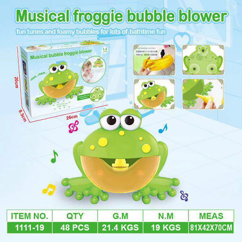 Популярный милый зеленый краб с пузырьками, музыкальный пенообразователь, детские игрушки для ванной комнаты, игры на пляже, подвесные игрушки для купания