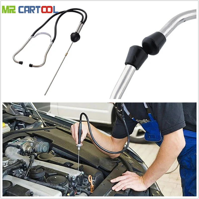 

MR CARTOOL Universal Cylinder Stethoscope Engine Diagnostic Test Tool