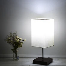 Tomshine Tetragonum квадратный рядом с лампой Настольный светильник минималистичный для спальни гостиной колледжа Кофейня книжный шкаф комод