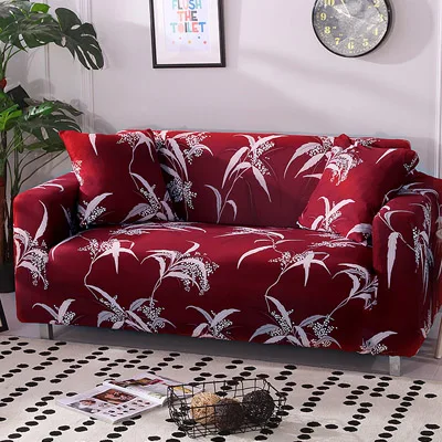 Slipcovers диван плотно обертывается все включено скольжению секционные эластичный Полный диван крышка/полотенце один/два/три/четыре места 56 - Цвет: 4
