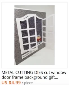 Metal cutting dies 014