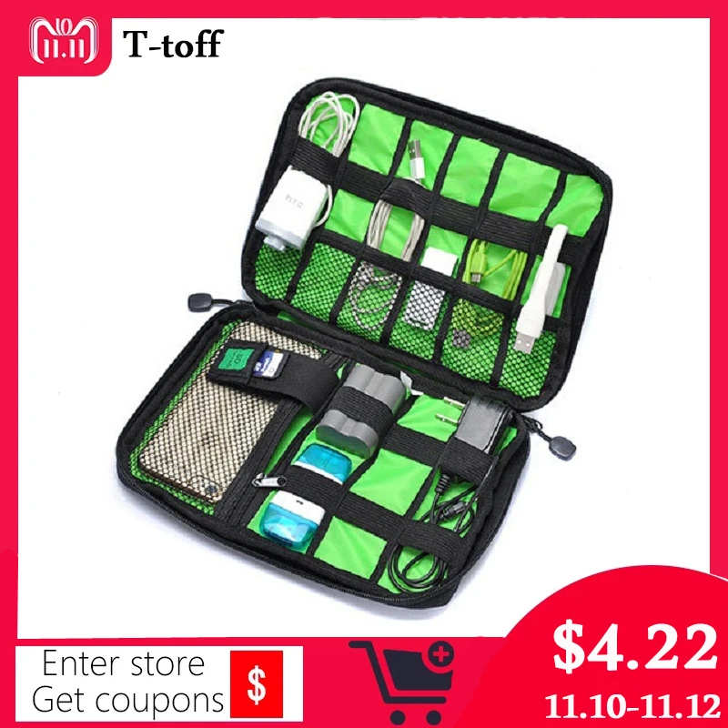 Buy New Electronic Accessories Travel Bag Nylon Mens