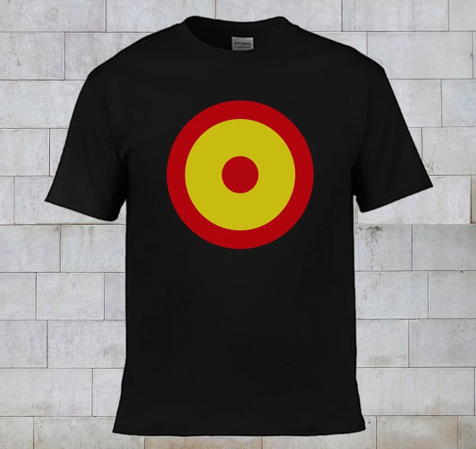 Модная Горячая Распродажа испанский армейский военный логотип, испанская воздушная футболка - Цвет: 2
