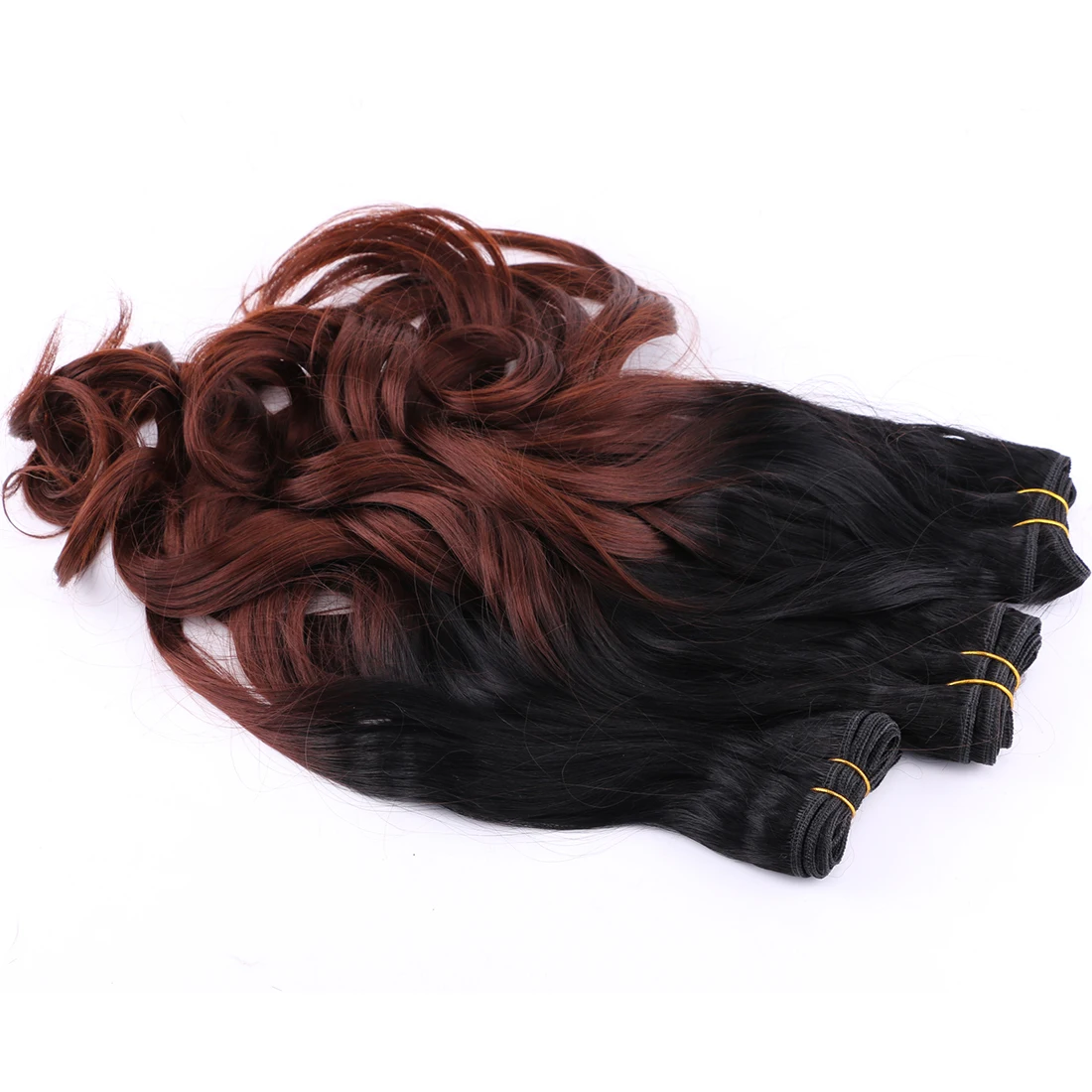 Reyna costurar no cabelo ombre dois tons