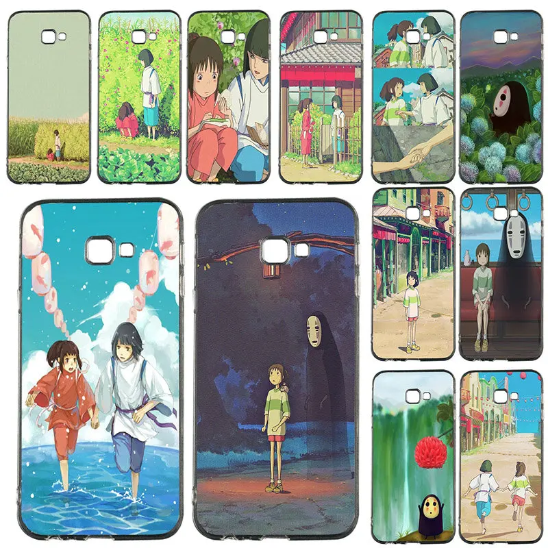 

Soft TPU For Samsung Galaxy A3 A5 J1 J2 J3 J4 J5 J6 2016 2017 2018 Phone Cases Silicone Cover Coque Spirited Away Ogino Chihiro