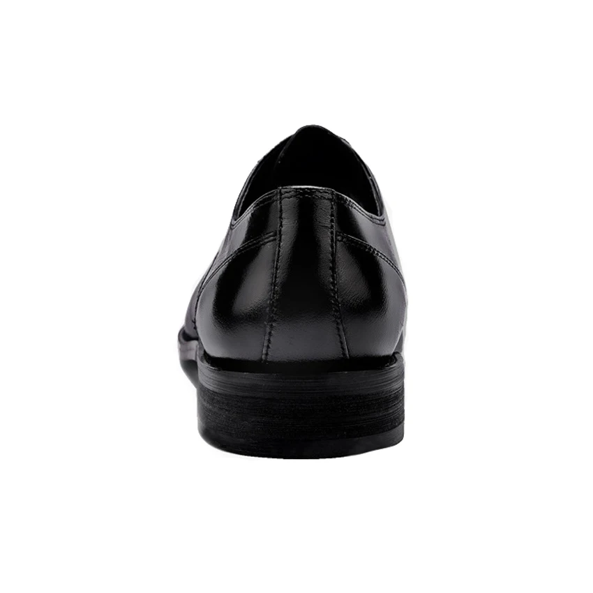 Bout Vache Chaussures Rond Homme Plus Bureau La Hommes Noir En Main Taille Robe Mariage Derby De À Formelle Véritable Asd42 Cuir Appartements Classique waY08q