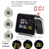 Station météo alarme de Projection numérique | Numérique, thermomètre, hygromètre, chevet, réveil, horloge de projecteur ► Photo 3/6