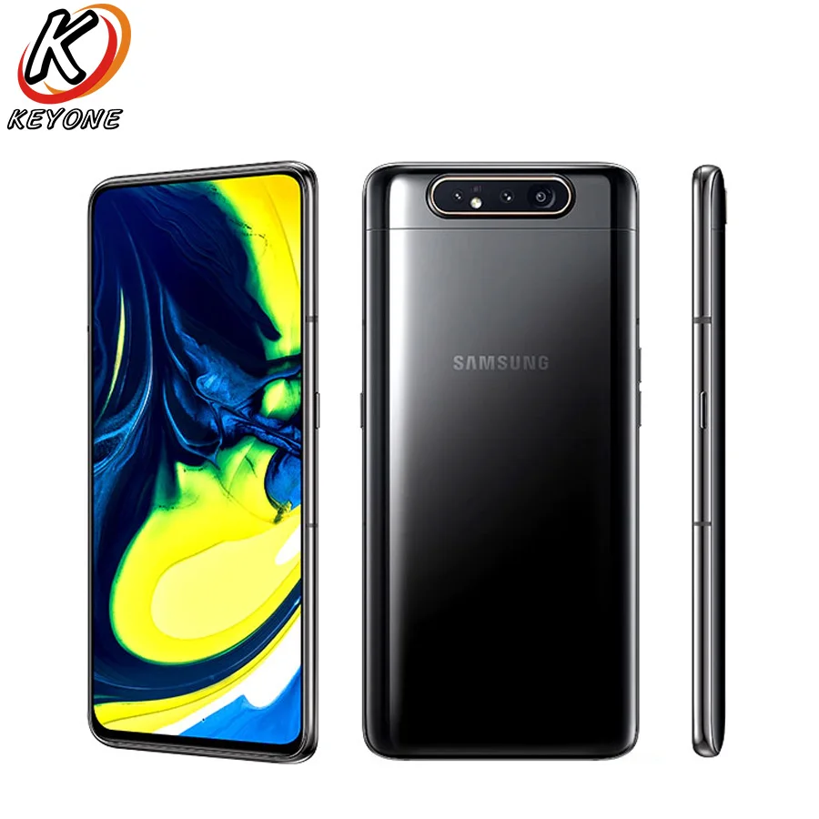 Мобильный телефон samsung Galaxy A80 A805F/DS с глобальной версией 6 7 дюймов 8 ГБ ОЗУ 128 Гб ПЗУ
