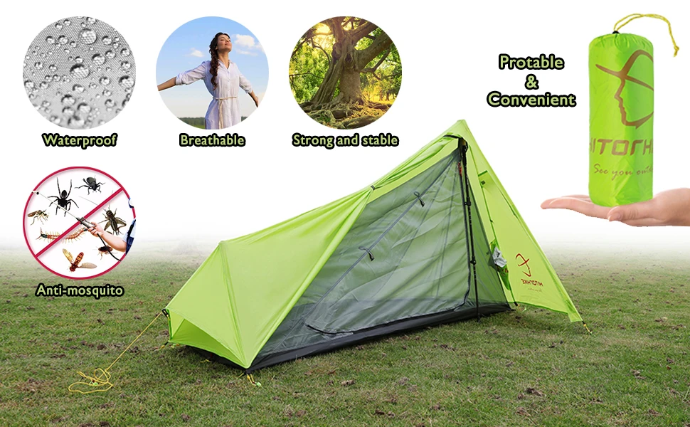 Trekking pole style camping tent 970x600 2