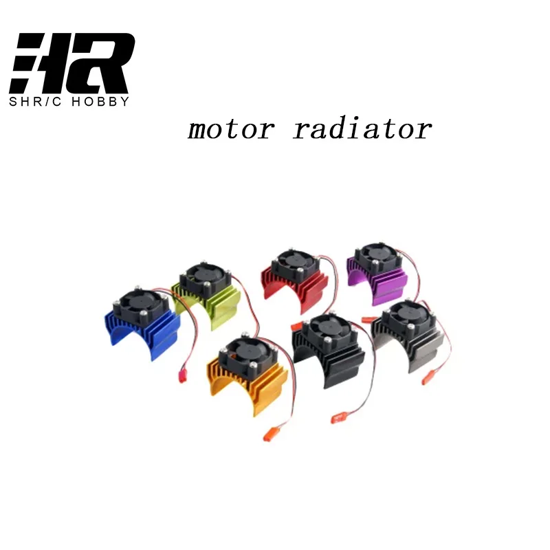 

Free shipping RC Car 1:10 Tram 540 Motor With Fans Radiator Heat Sink For 3650 3660 3670 3674 540 550 Size Motor
