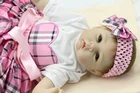 22 Inch 55cm Reborn Baby Doll Very Soft Silicone Baby Doll Handmade Baby Reborn Lovely Baby Alive Doll