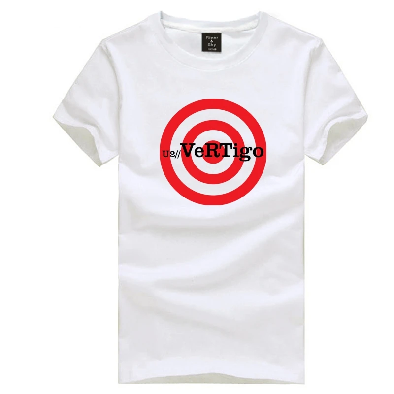 Ireland Dublin band U2 t shirt rock style short sleeve t