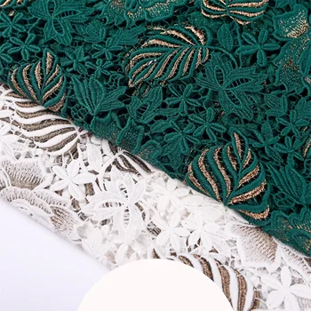 

Milk Silk Water Soluble Heavy Embroidered Fashion Dress Lace Fabric