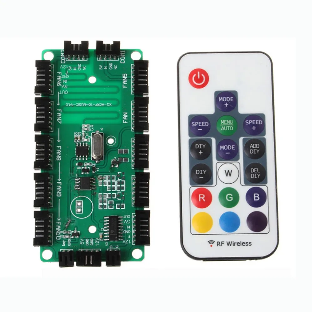 

5V 3 Pin HUB Interface Cooling Fan Splitter Controller for PC Computer Power Supply Adapter Accessories dropshipping