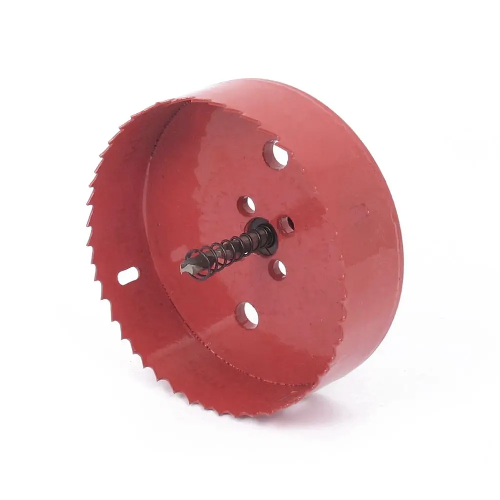 LIXF 6mm Drill Bit 115mm Cutting Diameter Hole Saw for Drilling Wood-in