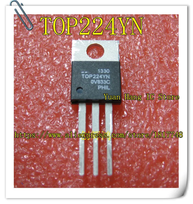 

10PCS/LOT TOP224YN TOP224Y TOP224 TO-220 Power management IC chip new original