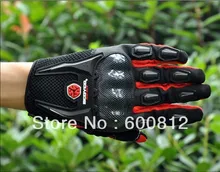 Новый SCOYCO MC09 MOTO racing перчатки, мотоцикл/расширенный защитными/moto внедорожных мотоциклов перчатки красного цвета размер Ml XL