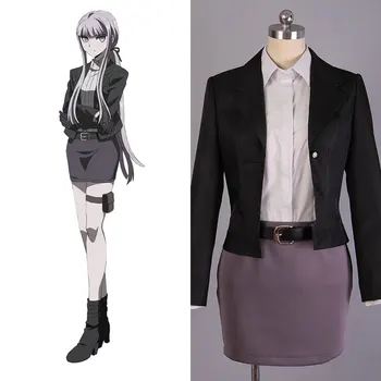 

Danganronpa 3: The End of Hope Cosplay Kyoko/Kyouko Kirigiri Japanese Anime Costume full set school uniform for party Costume