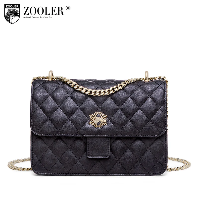 

Hot ZOOLER woman leather shoulder bag luxury cross bags designer genuine leather bag women messenger bags 2018 #P115