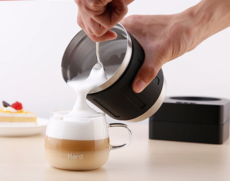 2016 Time-limited Steam Hero Milk Frother Machine Automatic Coffee Foamer Mixer Electric Commercial Stainless Steel Steamer Cup 2016 Time-limited Steam Hero Milk Frother Machine Automatic Coffee Foamer Mixer Electric Commercial Stainless Steel Steamer Cup