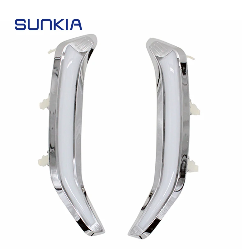

SUNKIA Car Styling with Turn Signal Function Car Daylight LED DRL Daytime Running Lights for Forester 2013-2016
