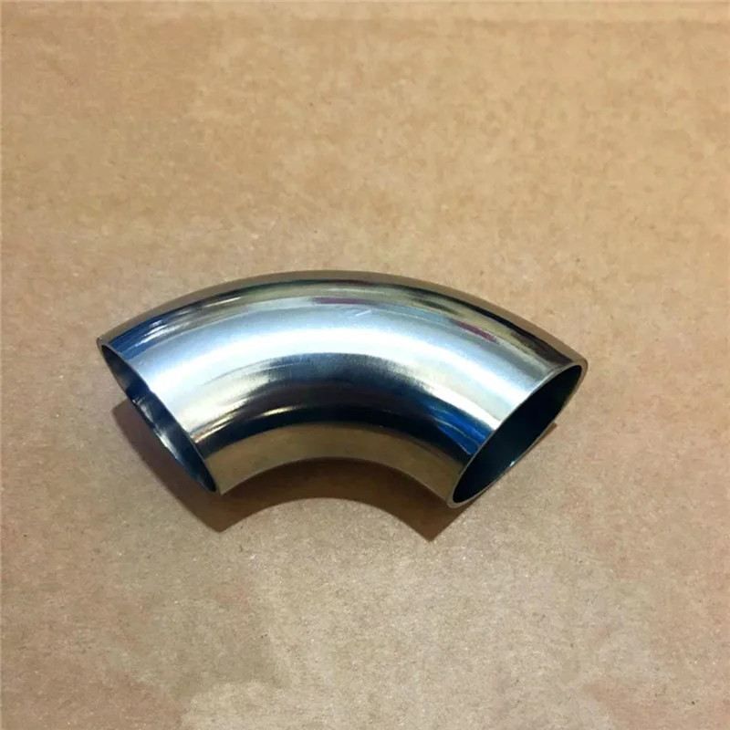 

19mm O/D 304 Stainless Steel Sanitary Butt Weld 90 Degree Elbow Bend Pipe Fitting For home Brew Wine Beer
