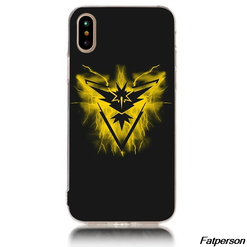 Жесткий прозрачный чехол Pokemons Go для Apple iPhone 7 7plus 8 8plus 6s 6plus X10 6 5 5s 5c 4|Бамперы| |