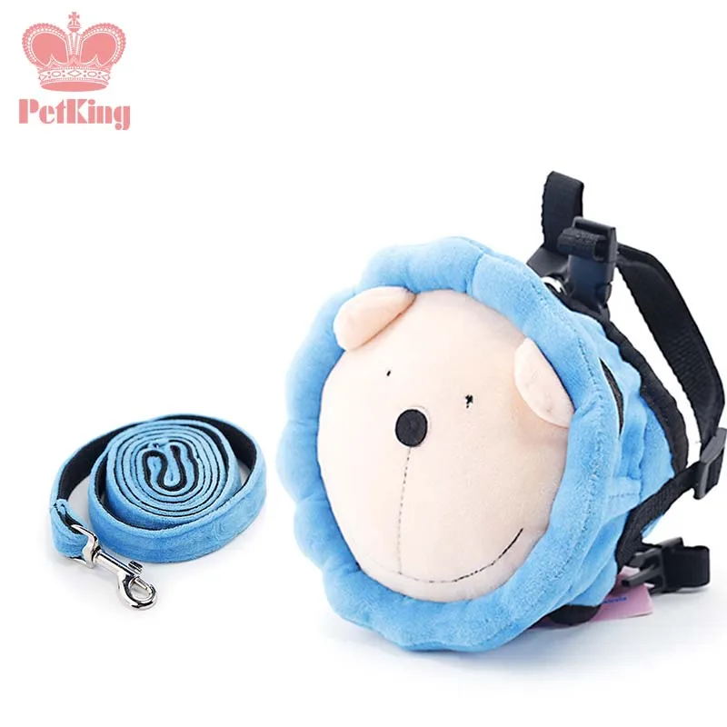 Cute lion Cat Pet Dog travel Backpack carrier small Dog puppy School